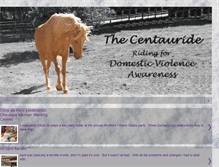 Tablet Screenshot of centauride.org